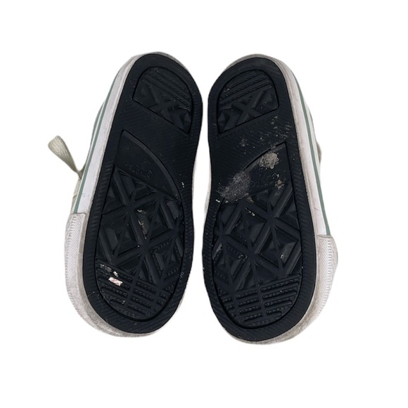 Converse Pebble Leather Low Tops, Mint Green, Toddler 5 - Picture 6 of 9